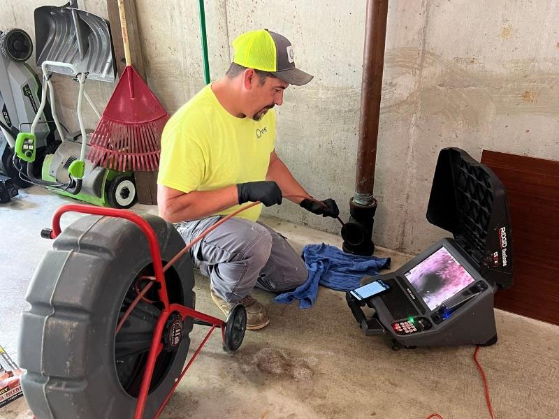 CME sewer camera inspection